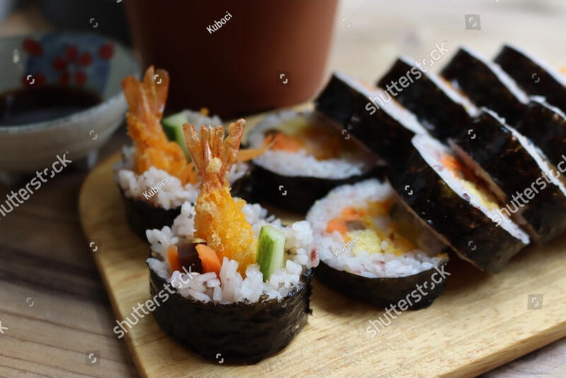 Shrimp Tempura Kimbap