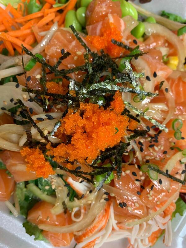 Hawaiian Style Poke Bowl