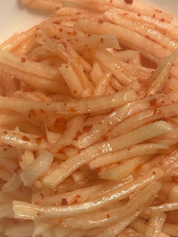 Shredded Radish Kimchi
