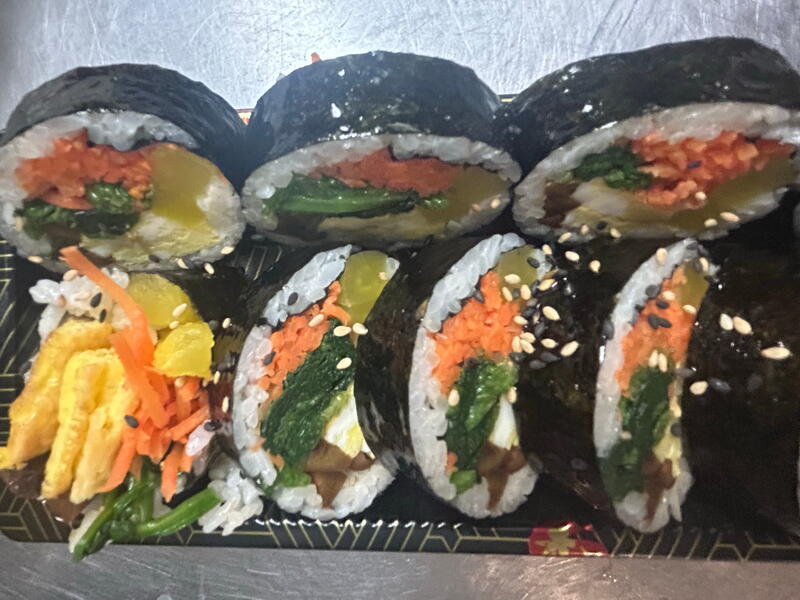 Vegetable Kimpbap